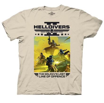 Helldivers Last Line of Offense Unisex T-Shirt Exclusivo de Mundopixel