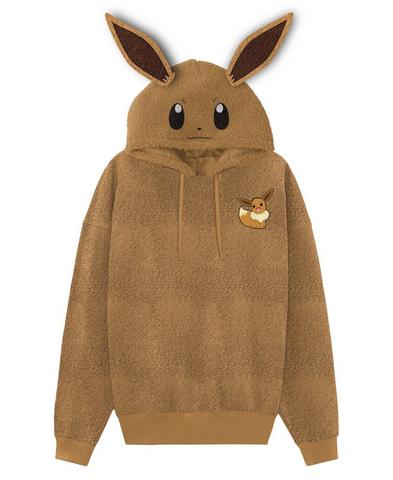 Pokemon Eevee Plush Cosplay Unisex Hoodie Exclusivo de Mundopixel