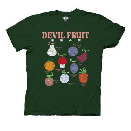 One Piece Devil Fruit Graphic T-Shirt Exclusivo de Mundopixel