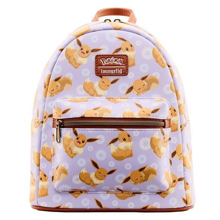 Loungefly Pokemon Eevee Floral Mini Backpack Exclusivo de Mundopixel