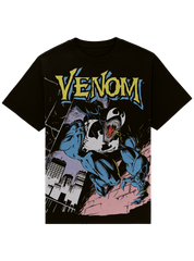 Marvel Venom Lethal Protector Comic Cover Unisex Short Sleeve Graphic T-Shirt Exclusivo de Mundopixel
