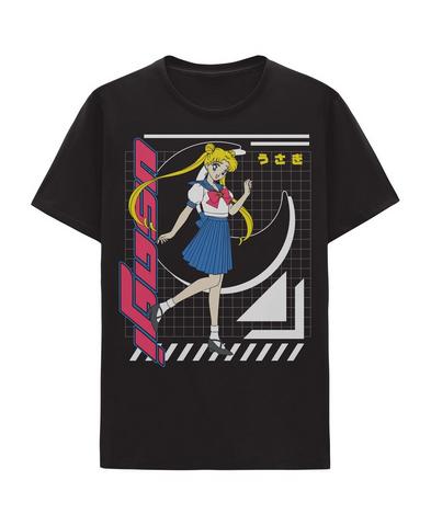 Sailor Moon Usagi Tsukino Double Sided Unisex Short Sleeve Graphic T-Shirt Exclusivo de Mundopixel