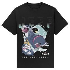 Marvel Rivals Jeff the Land Shark Short Sleeve Unisex Graphic T-Shirt Exclusivo de Mundopixel
