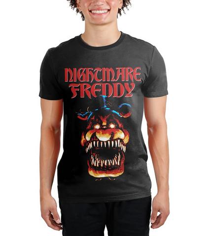 Five Nights at Freddy's Nightmare Freddy Double Sided Graphic T-Shirt Exclusivo de Mundopixel