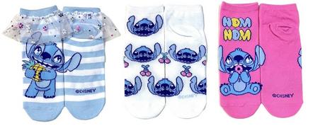 Disney Lilo and Stitch Socks with Tulle Trim 3-Pack Exclusivo de Mundopixel