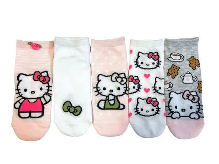 Hello Kitty and Friends Womens 5-Pack Ankle Socks Exclusivo de Mundopixel