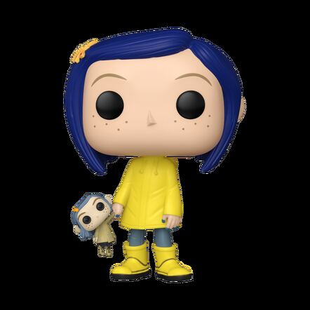 Funko POP! Movies: Coraline - Coraline with Doll 3.8-in Vinyl Figure