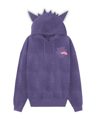 Pokemon Gengar Plush Unisex Cosplay Hoodie Exclusivo de Mundopixel