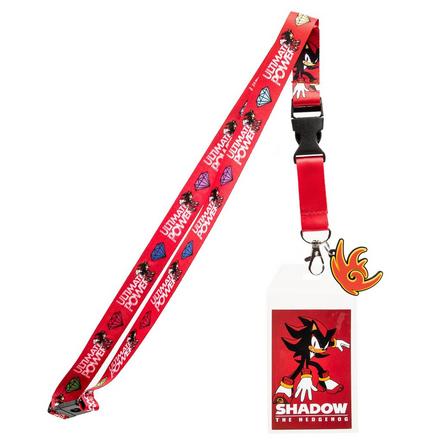 Sonic The Hedgehog Shadow Lanyard Exclusivo de Mundopixel