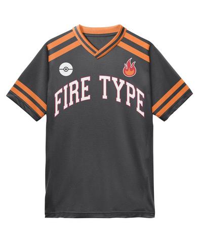 Pokemon Charizard Fire Type Unisex Soccer Jersey Exclusivo de Mundopixel