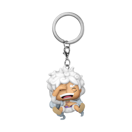 Funko POP! Keychain One Piece Luffy Gear Five 4-in Vinyl Figure Exclusivo de Mundopixel