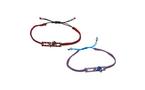 Sonic the Hedgehog Sonic and Shadow Sliding Cord Bracelets Exclusivo de Mundopixel
