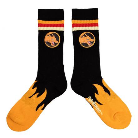 Pokemon Charizard Flames Crew Sock Exclusivo de Mundopixel