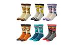 Pokemon Eevee Eeveelutions Crew Socks 6-Pack Exclusivo de Mundopixel