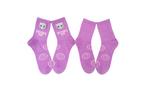 Pokemon Mew Embroidered Quarter Crew Socks Exclusivo de Mundopixel