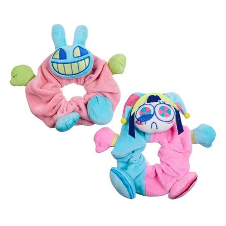 The Amazing Digital Circus Pomni and Jax Magnetic Scrunchie Set Exclusivo de Mundopixel