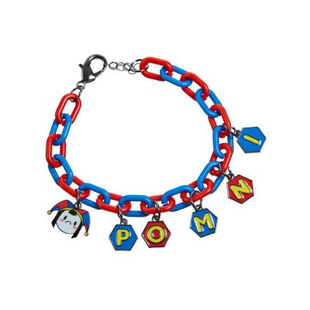 The Amazing Digital Circus Pomni Charm Bracelet Exclusivo de Mundopixel