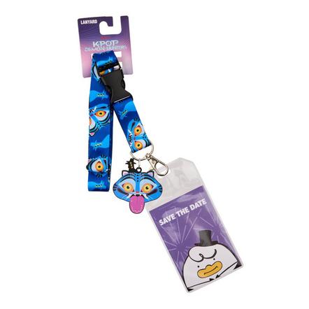 KPop Demon Hunters Derpy and Sussie Lanyard Exclusivo de Mundopixel