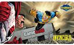 OverPower: Invincible Omni-Man vs Invincible Skybound Premium Format Playmat Exclusivo de Mundopixel